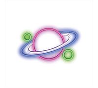 Pannello LED Forever Neon Plexi Led Planet Multicolor Planet