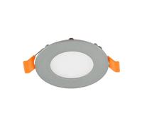 PANNELLO LED IKM LICHTTECHNIK LPR083502 - 5W, 3000K, Da incasso, Alluminio, IP20