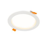 PANNELLO LED IKM LICHTTECHNIK LR44143502 - 12W, Bianco caldo, Da incasso, IP44, Alluminio