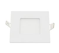 Pannello LED Incasso 7.5Cm 3Watt Slim Quadro Soffitto Alimentatore Incluso - CONFEZIONE: 1 pz., Temperatura colore Lampada: 4500K Bianco Naturale