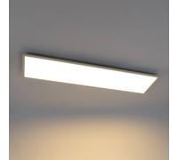 Pannello LED Lindby Luay, 120 x 30 cm, CCT, telecomando, dimmerabile LINDBY