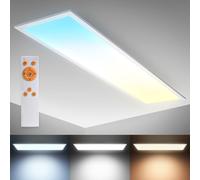 Pannello LED lunga 1m Dimmerabile Luce calda neutra fredda CCT Telecomando