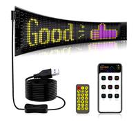 Pannello LED Matrix Smart USB 5V insegna auto pubblicitaria Bluetooth App
