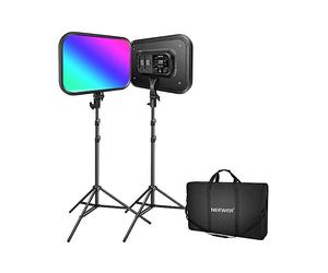 PANNELLO LED NEEWER RGB168, 2x60 W, 2500-8500 K, dimmerabile