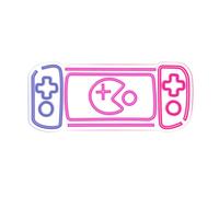 Pannello LED neon multicolore per console di gioco Forever Neon Plexi LED