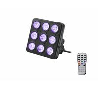 Pannello LED Party Panel RGB UV Wood Luce Nera