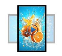 Pannello LED per menu e poster illuminato, cartello elettronico per ristorante e camion alimentare, cartellone per le affissioni 3D da parete retroilluminato