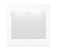PANNELLO LED PER SEGNALAZIONE LUMINOSA JUNG LS539WWLEDWB - 70 mm larghezza, 70 mm altezza, peso 0,05 kg