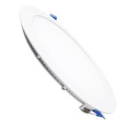 Pannello LED piatto rotondo ATOMANT Downlight CCT 20W 220 mm, 1800 lumen, luce a temperatura regolabile (bianco caldo, neutro e freddo), driver incluso, ideale per incasso in soffitti interni,