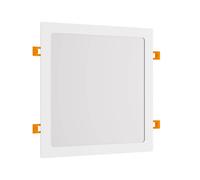 Pannello LED Quadrato 30W 3.000lm Foro 280x280mm Osram chip LED Colore Bianco Caldo 3.000K