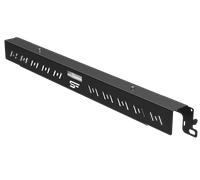Pannello LED RACK 19" 1U Nero/Grigio 5W 405lm 6500K 230V