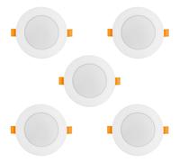 Pannello LED soffitto 9W Maclean universale bianco neutro 4000K 5x MCE371 R