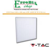 PANNELLO LED SOSPENSIONE INCASSO 60x60 45W 3000K 6000K PLAFONIERA SLIM V-TAC