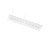 Pannello LED Sospeso 120x30 28W/36W/42W CCT CRI92 con driver Philips Colore Bianco Variabile CCT