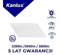 Pannello LED UHRA 95 60NW 3800lm 4000K IP20 IIIkl. BLINGO 39170