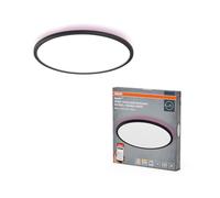 Pannello LED ultra sottile OSRAM SMART+ WiFi Orbis 400mm Nero, 25W, 1870lm, RGB+TW 2700-6500K, Alexa