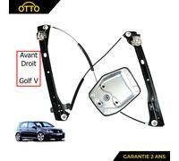 Meccanismo Alzacristallo Anteriore Destro Passeggero per Golf 5 (5P) + Pannello