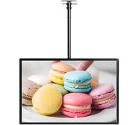 Pannello Luminoso a LED Con Cornice Ultrasottile, Pannello Menu Retroilluminato a LED per Ristoranti, Negozi, Cartelloni Pubblicitari Sospesi per Decorazioni, Pubblicità Teatrale,Horizontal-60*90cm