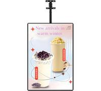 Pannello Luminoso a LED,Pannello Luminoso per Menu Illuminato a LED,Pannello Luminoso Pubblicitario a LED,Cartellone Pubblicitario Sospeso per Decorazioni,Esposizioni E Pubblicità,Vertical-60*100cm