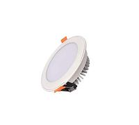 Pannello Luminoso da Incasso Rotondo a LED antiriflesso da 5 W a Risparmio energetico, faretto Piatto da Incasso, Pannello Luminoso da soffitto antiriflesso, faretto Decorativo da Ingresso, sogg