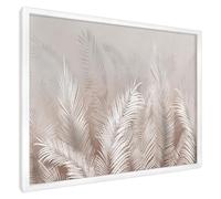 Pannello Magnetico 70x50 cm | con Cornice Bianca | Lascia La Natura