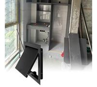 Pannello magnetico di accesso a soffitto/pareti: porta in alluminio facile da installare per ispezione della soffitta, design aperto a scatto, soluzione personalizzabile per spazi nascosti, durevole e