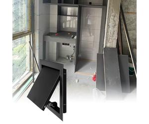 Pannello magnetico di accesso per soffitta - Facile clic per porte aperte a soffitto e parete, design in alluminio personalizzabile, installazione rapida, accesso nascosto per ispezioni e manutenzione