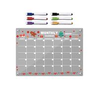 Pannello magnetico in acrilico,Lavagna bianca trasparente e scrivibile,Scheda magnetica in acrilico - per aula cucina sala da pranzo insegnanti studenti famiglia