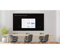 Pannello magnetico nero da gesso 90x60cm - senza cornice a parete