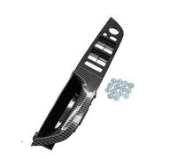 Pannello Maniglia Interna Portiera Accessori Porte Sinistra E Destra: Sostituzione Maniglia Interna Portiera Lato Guida LHD Per BMW Serie 3 E90 E91 (2004-2012) 316 318 320 325 328i( Carbon Black)