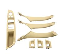 Pannello Maniglia Interna Portiera Per La Serie 5 Per F10 Per F11 Per F18 Per 520i Per 523i Per 525i Per 528i Per 535i Set 7 Pezzi Maniglia Per Porta Interna LHD(Model A Beige)