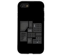 Pannello modulare Blocchi Synth Grafico Custodia per iPhone SE (2020) / 7/8