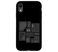 Pannello modulare Blocchi Synth Grafico Custodia per iPhone XR