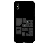 Pannello modulare Blocchi Synth Grafico Custodia per iPhone XS Max