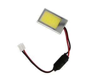 Pannello modulite led portiera auto 26x16mm 10-30V 1.2W 18 chips bianco