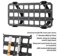 Pannello Molle rigido per visiera parasole per auto, pannello Molle rigido