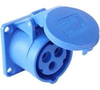 Pannello Montaggio Cee Presa Industriale 16A 3 Palo IP44 230V - 313-6