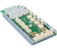 InLine 19894 Multi Port Panel, 12 Ventole, 3Pin, 5-7-12V, Moltiplicatore Porte Alimentazione, Nero