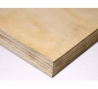 Pannello Multistrato Fenolico Marino Pino 25 mm Grezzo - Compensato Resistente Acqua Umidità - Doppia Faccia B/C - Varie Misure (non verniciato, cm 120x240)