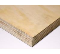 Pannello Multistrato marino fenolico in legno di pino - spessore 25 mm - Compensato in varie misure (non verniciato, cm. 60 x 160)
