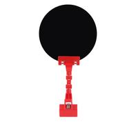 Pannello oscurante per saldatura, copertura ombreggiante rotonda da 18 cm, schermo per saldatura con clip per la protezione degli occhi, copertura protettiva portatile per saldatur