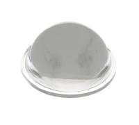 Pannello ottico a LED Light Convesso, ad alta precisione, inserto in vetro a cupola durevole | oltre il 97% di messa a fuoco, elemento circolare resistente al calore per progetti di esperimenti