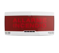 Pannello ottico acustico antincendio convenzionale Notifier PAN1-PLUS-W