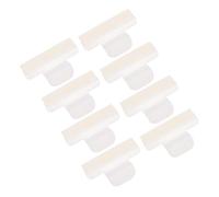 Pannello Para Schizzi Frigorifero Bianco 10 Pezzi in Plastica