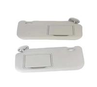 Pannello Parasole Anteriore Sinistro/destro Per Auto, Con Specchietto Retrovisore Di Ricambio Per Toyota Per Corolla E160 E170 2014 2015 2016 2017 Parasole Per Parabrezza Anteriore(Titanio,1 paio)