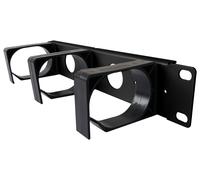 Techly Professional Pannello passacavi 1U per armadio 10'' 305939 Nero