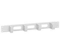 Pannello Passacavi 1U 4 Anelli 3 Fori Grigio - Intellinet I-CASE CABLE-GYP