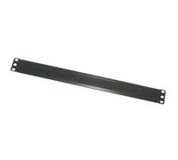 Pannello passacavi con spazzola MCL 9A/BS-01 1U Acciaio Nero
