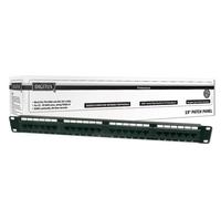 Digitus DN91524U Pannello Patch 19" Non Schermato UTP 24 Porte 8 Poli Rj45 per Reti Categoria 5E, 1 Unità