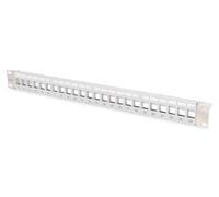 PANNELLO PATCH 19" PER JACK KEYSTONE 1U SCARICO DIGITUS 24 PORTE